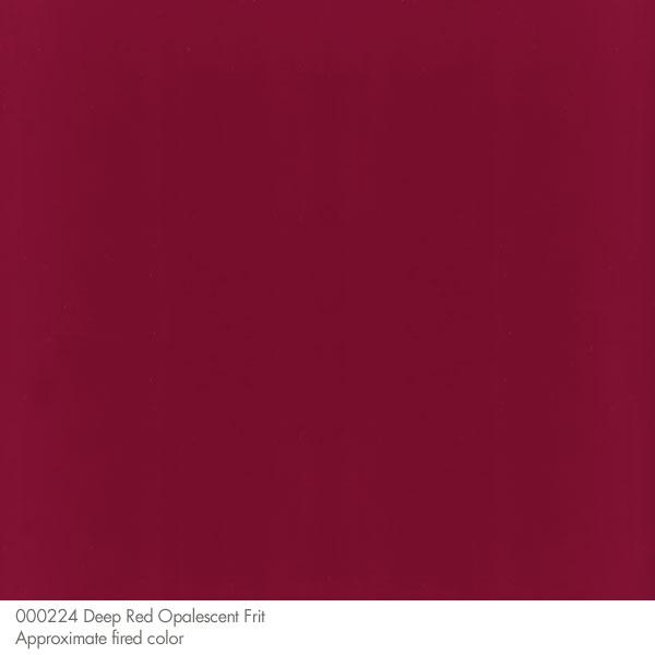 Bullseye Glass Deep Red Opalescent Frit Coe90